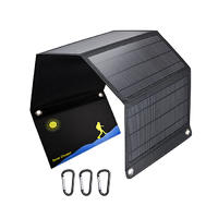 szDoBetter Outdoor waterproof Portale 28W Foldable Solar charger sunpower Solar panel