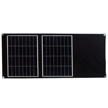60W Portable Folding Outdoor Camping Solar Panel Charger
