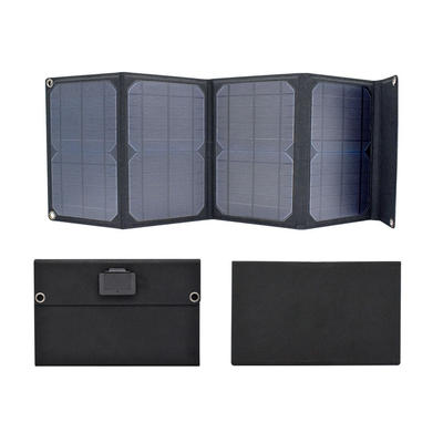 Portable Folding Outdoor Camping 28W Solar Panel Charger Hot Pressing Thin Light